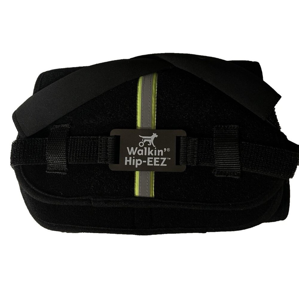 Walkin’ Pets Hip-EEZ Large 50 - 85 lbs Dog Hip Brace Joint Harness Support Black - Picture 6 of 8